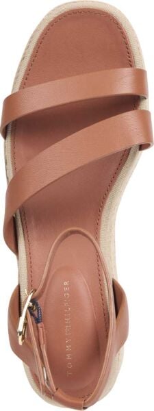 ANKLE STRAP LEATHER PLATFORM
