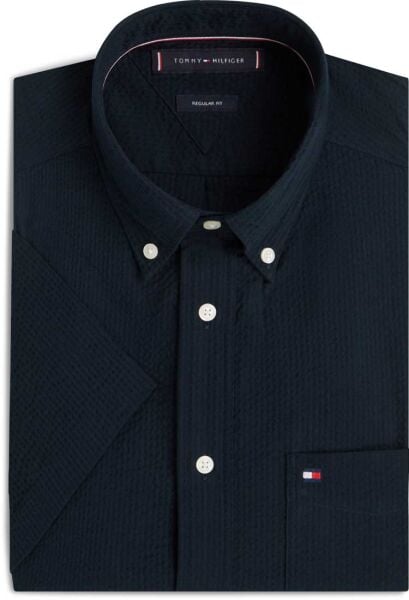 SEERSUCKER SOLID SS RF SHIRT