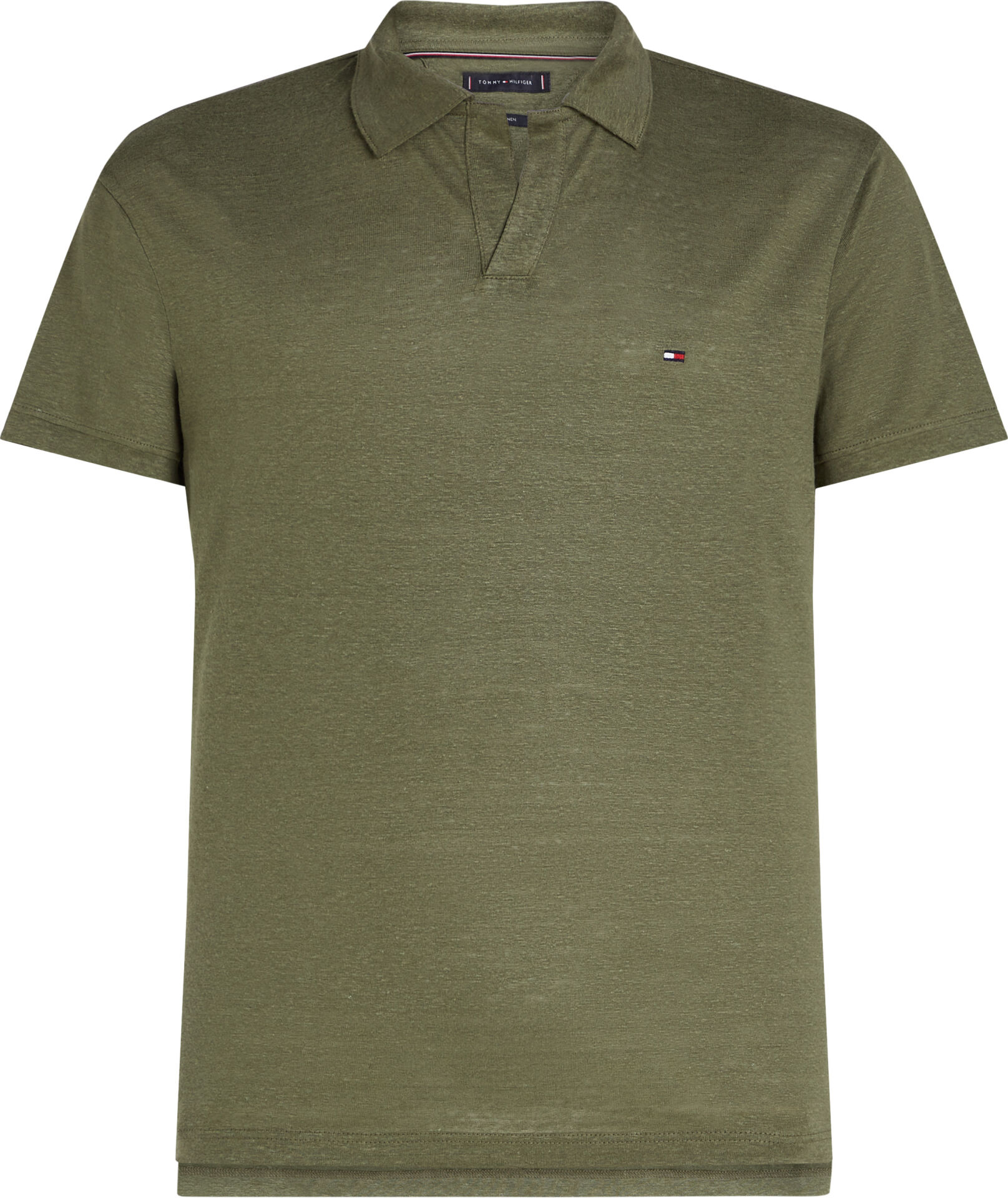 PURE LINEN REG POLO