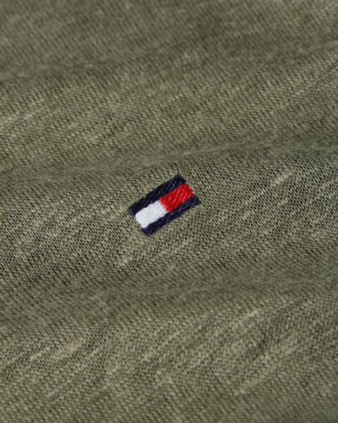PURE LINEN REG POLO