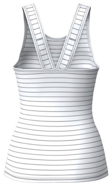 SL COTTON RIB STRIPE TANK