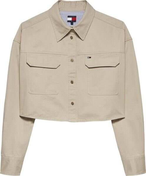 TJW CROPPED UTILITY SHIRT