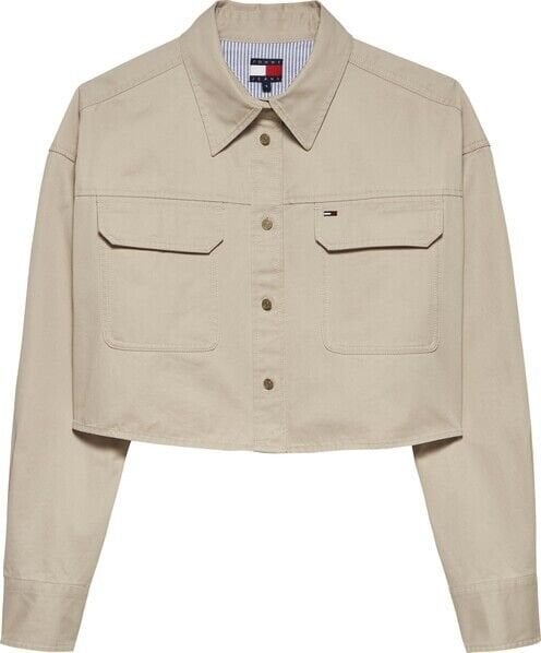 TJW CROPPED UTILITY SHIRT