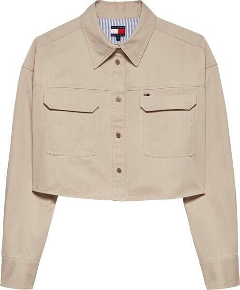TJW CROPPED UTILITY SHIRT