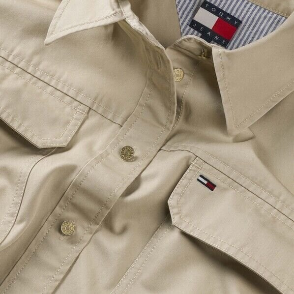 TJW CROPPED UTILITY SHIRT