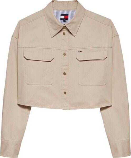 TJW CROPPED UTILITY SHIRT