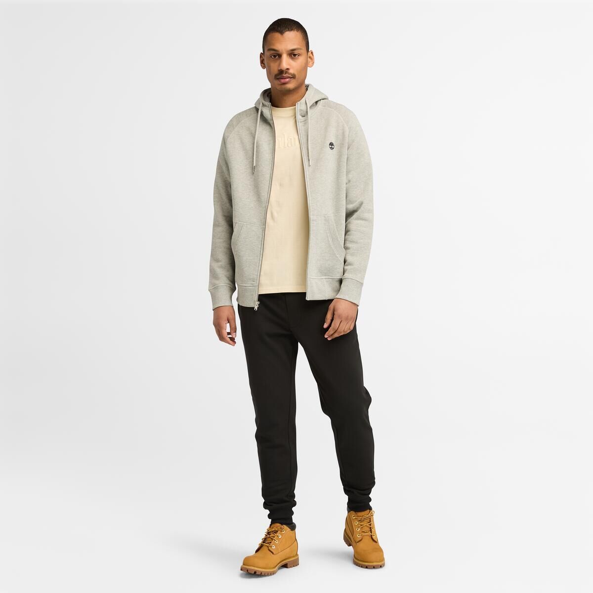 EXETER RIVER Brushed Back Sweatpant Siyah/Gri - L