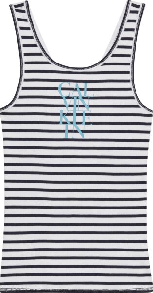 SL COTTON RIB STRIPE TANK