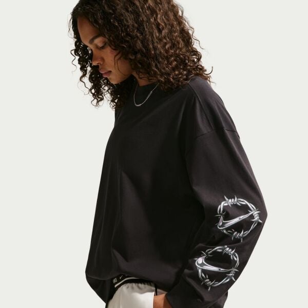 W NSW CLASSIC LS TEE BRB CHRME