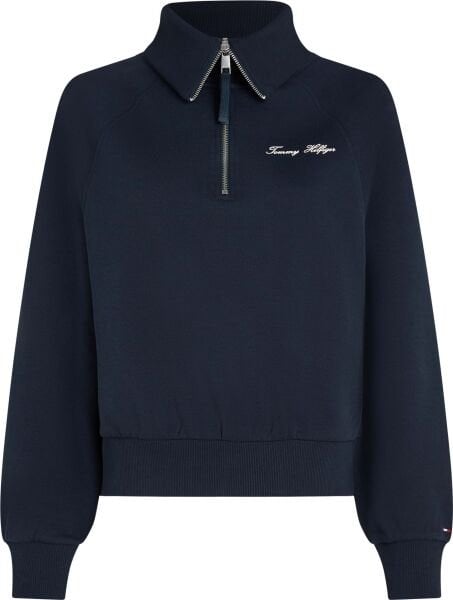 CLASSIC SCRIPT FLEECE HALF-ZIP