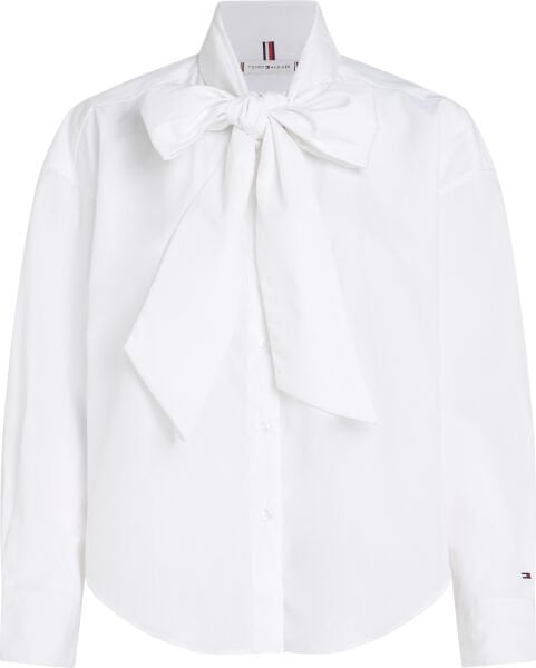 SOFT CO BOW COLLAR LS SHIRT