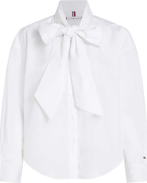 SOFT CO BOW COLLAR LS SHIRT