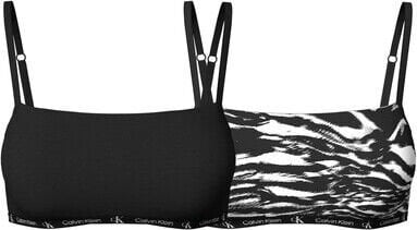 UNLINED BRALETTE 2PK