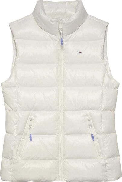 TJW SLIM ZIP PRINT DOWN VEST