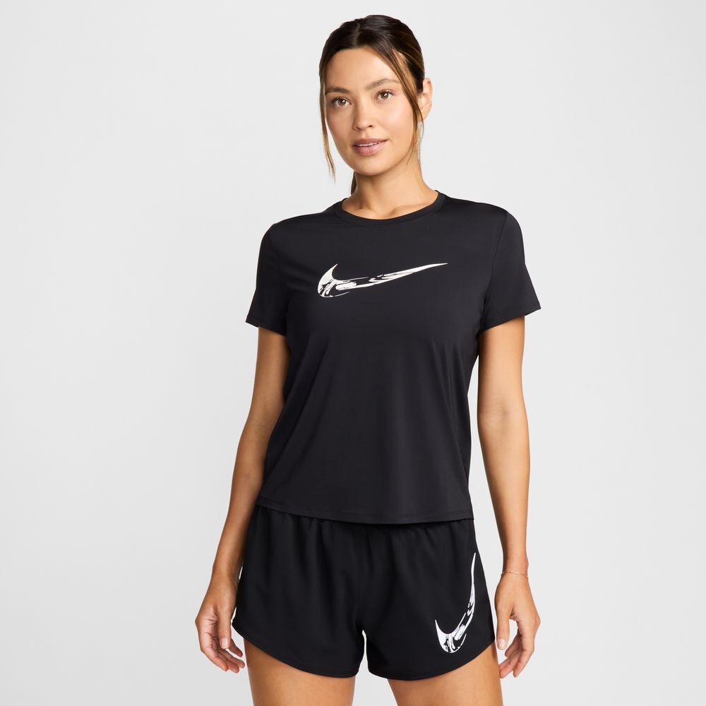 W NK ONE SWOOSH HBR DF SS TOP