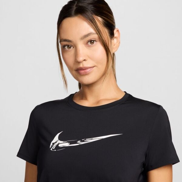 W NK ONE SWOOSH HBR DF SS TOP