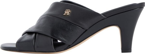 ELEVATED MID HEEL MULE LTH