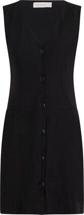ECOVERO NYLON BUTTON DOWN DRES