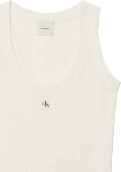 WOVEN LABEL TANK