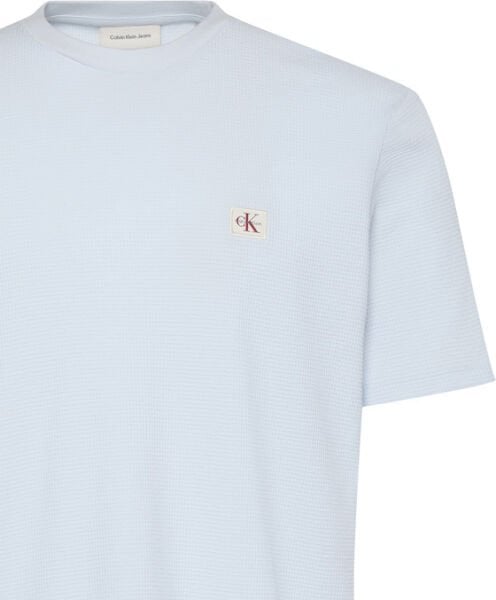 SS WAFFLE BADGE CREWNK TEE
