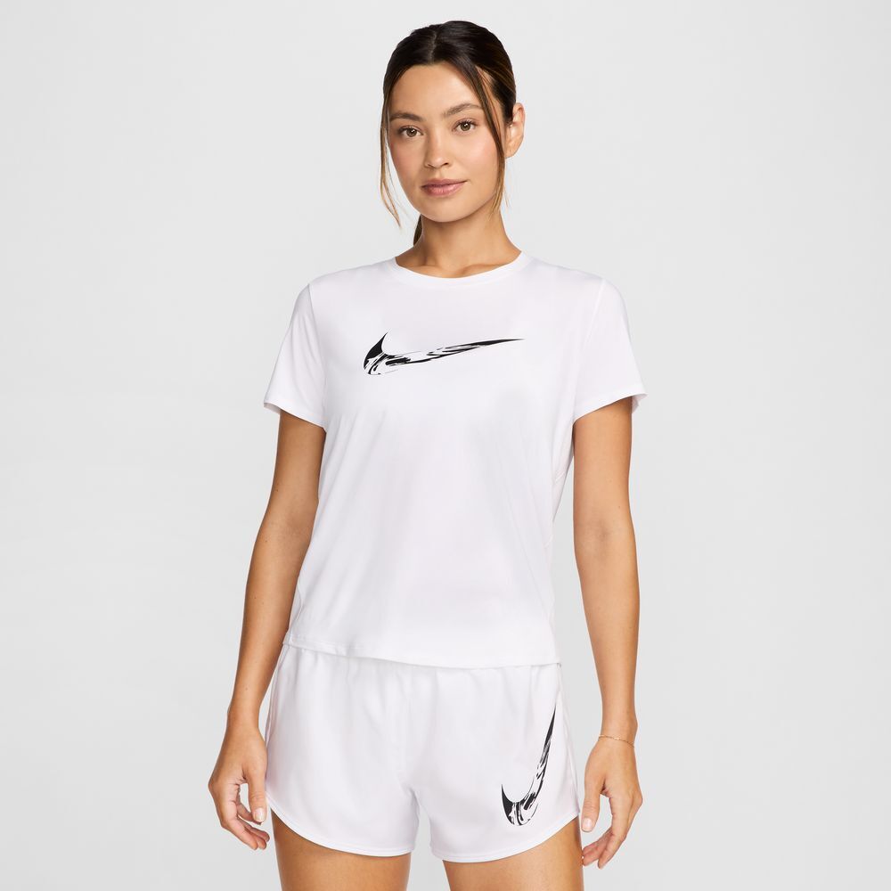 W NK ONE SWOOSH HBR DF SS TOP