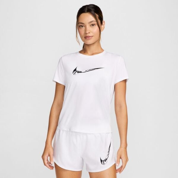 W NK ONE SWOOSH HBR DF SS TOP