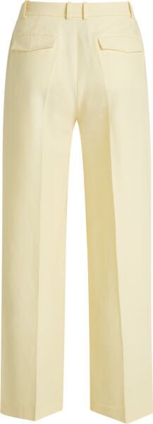 LINEN MIX RLXD STRAIGHT PANTS