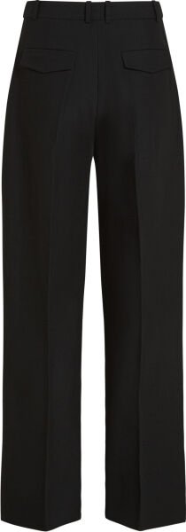 LINEN MIX RLXD STRAIGHT PANTS