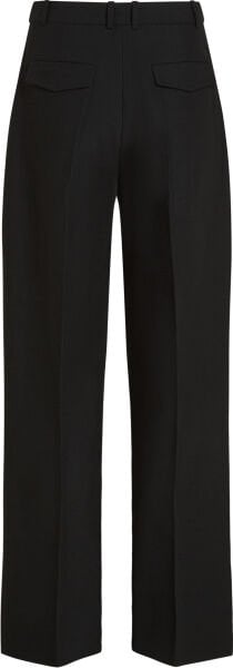 LINEN MIX RLXD STRAIGHT PANTS