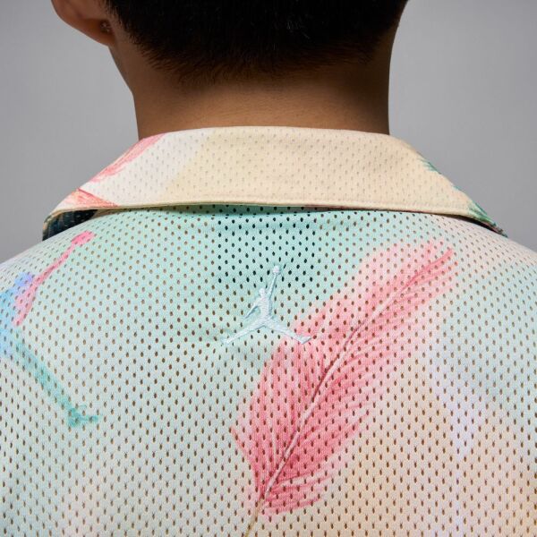 M J ESS SMR PK AOP CAMP TOP Çok Renkli - S