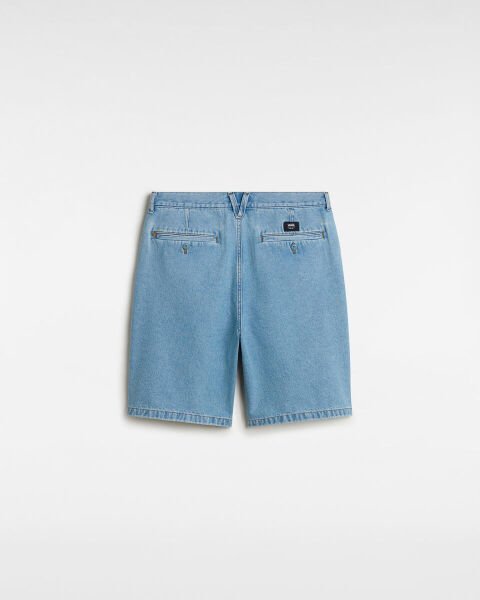 Authentic Chino Loose Pleated Denim Shor