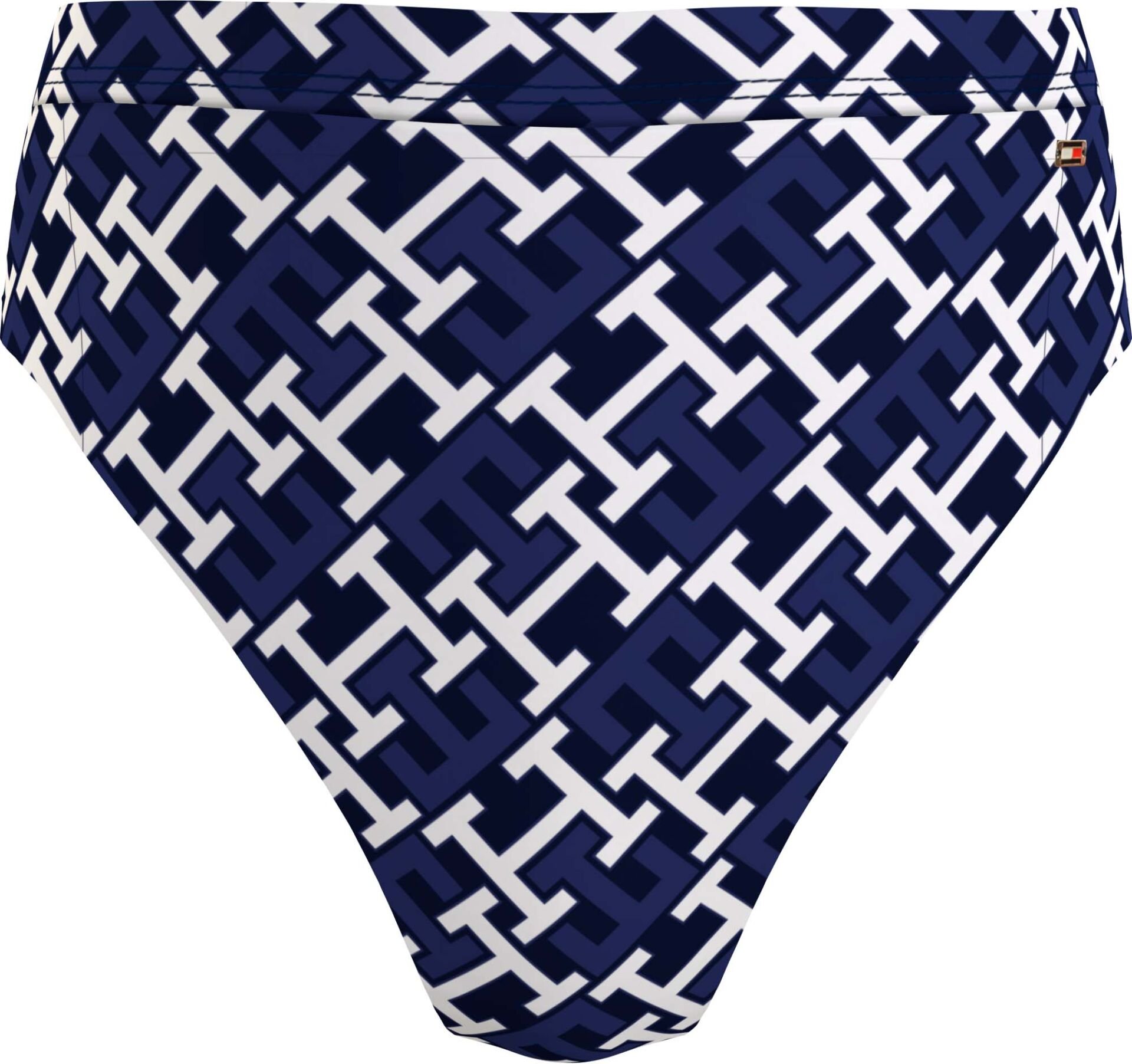 HIGH WAIST CHEEKY BIKINI PRINT