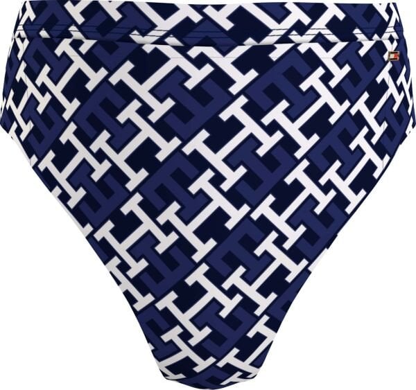 HIGH WAIST CHEEKY BIKINI PRINT