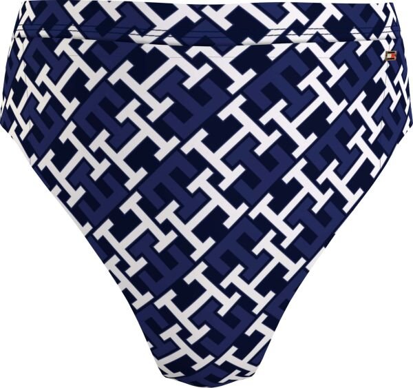 HIGH WAIST CHEEKY BIKINI PRINT