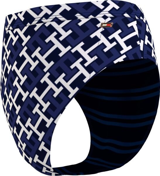 HIGH WAIST CHEEKY BIKINI PRINT