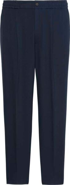 TAPERED TECH KNIT PLEATED PANT