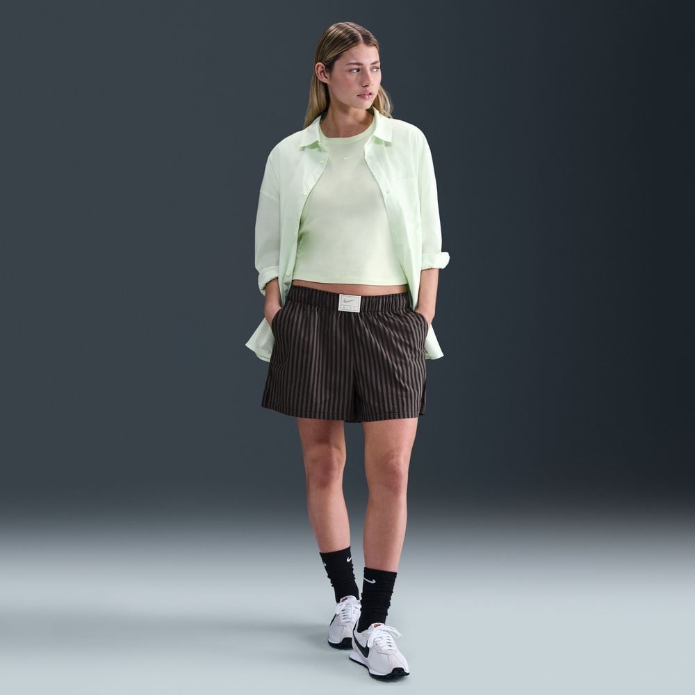 W NSW STRIPE PPLN SHORT