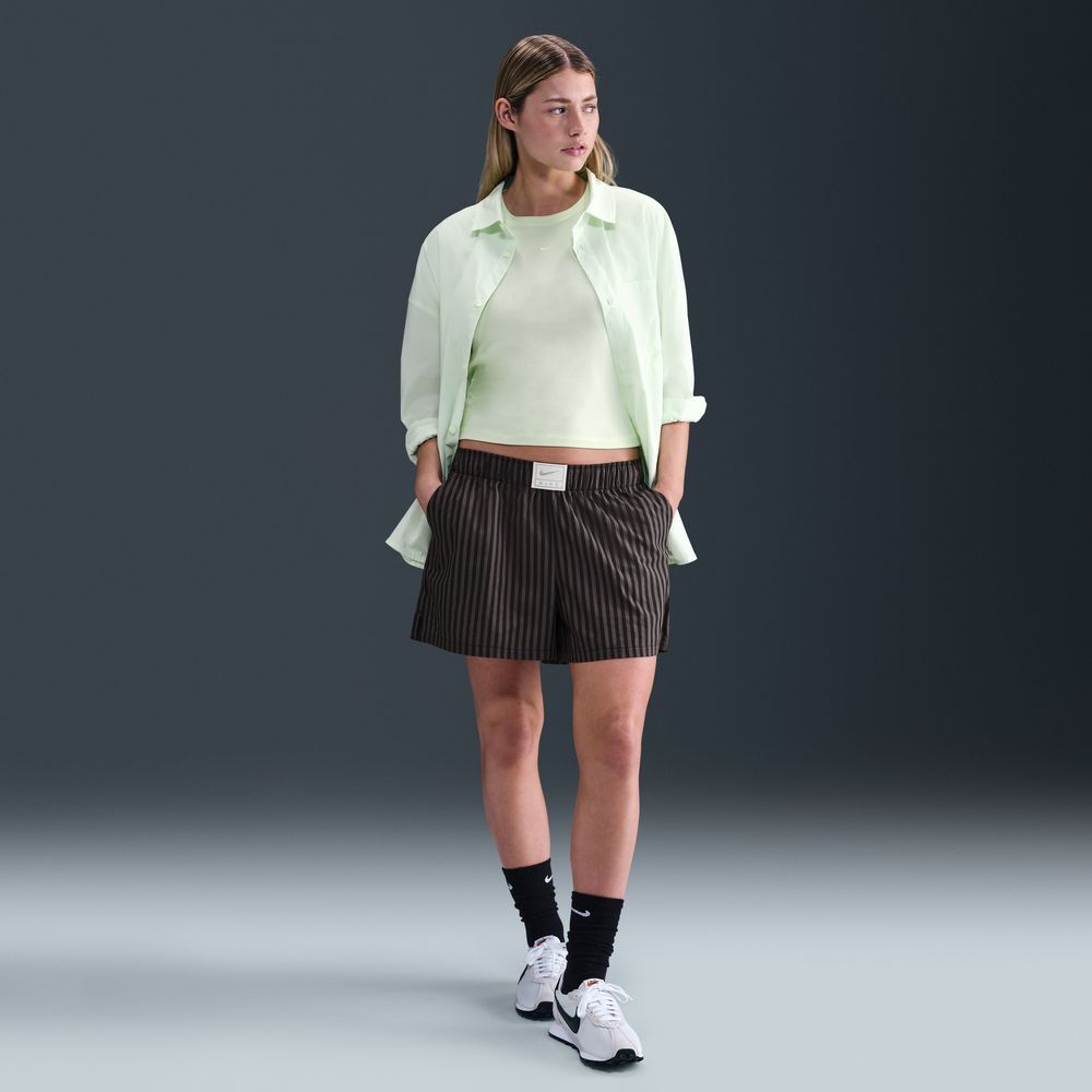 W NSW STRIPE PPLN SHORT