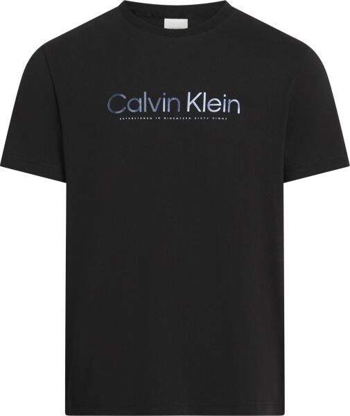 SATIN BONDED LOGO T-SHIRT