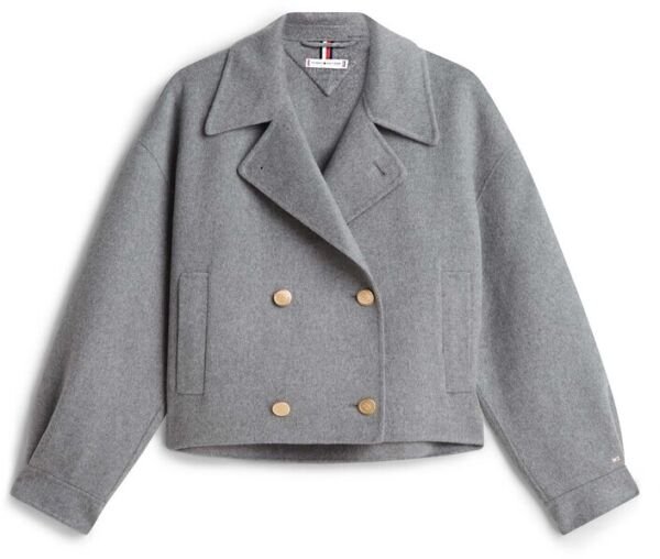 DF WOOL GOLD BUTTON PEACOAT