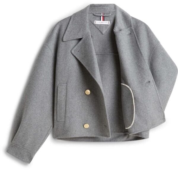 DF WOOL GOLD BUTTON PEACOAT