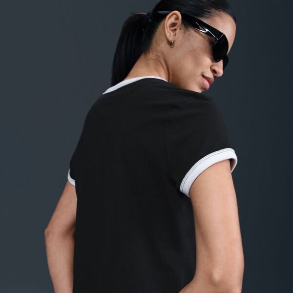 W NSW SS RINGER TEE VNTG RUN