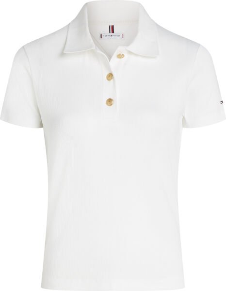 SLIM GOLD BUTTON POLO SS