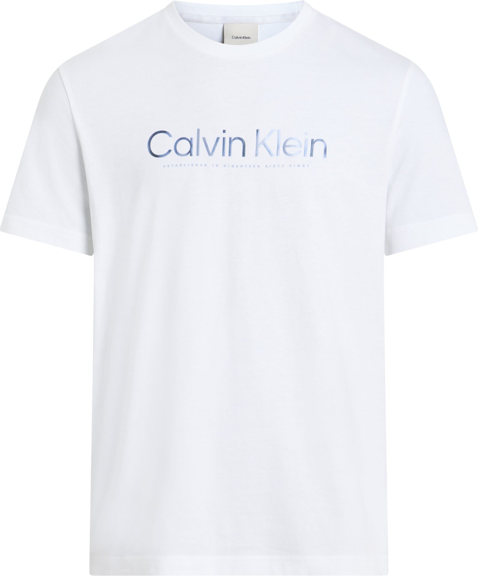 SATIN BONDED LOGO T-SHIRT