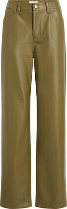 FAUX LEATHER RELAXED PANT