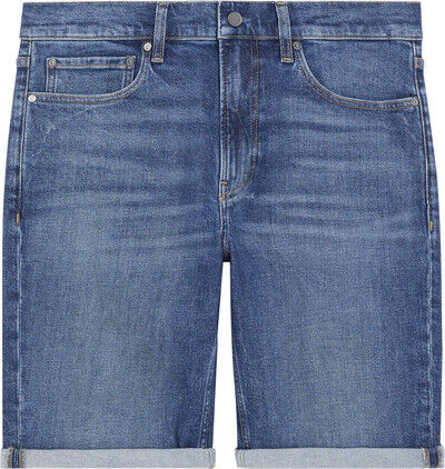 SLIM MID BLUE SHORT