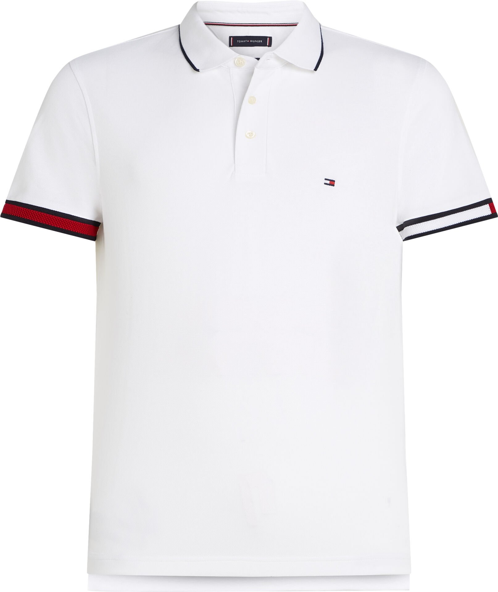 FLAG CUFF SLIM FIT POLO