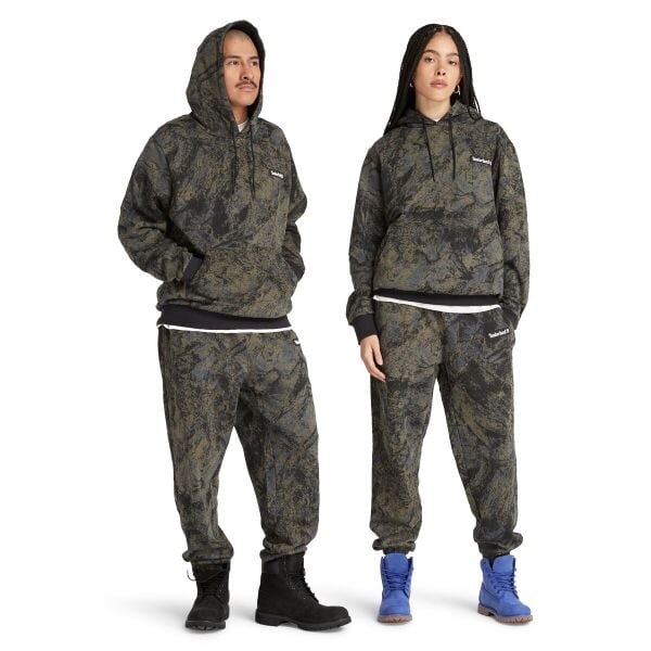 All Over Printed Mountains Camo Hoodie (