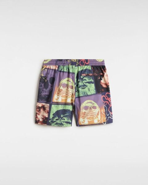 Primary Crazy Print Loose Elastic Boards