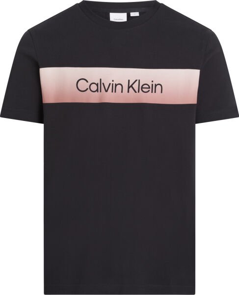 LINEAR OMBRE CHEST LOGO T-SHIR